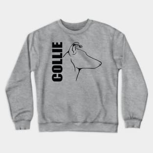 Proud Smooth Collie profile dog lover Crewneck Sweatshirt